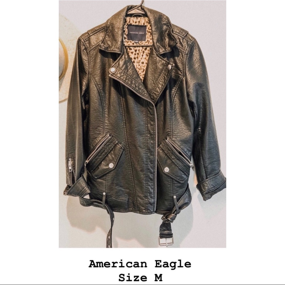 Real leather jacket